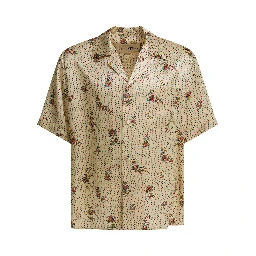 Silk bowling shirt