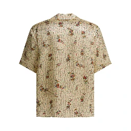 Silk bowling shirt