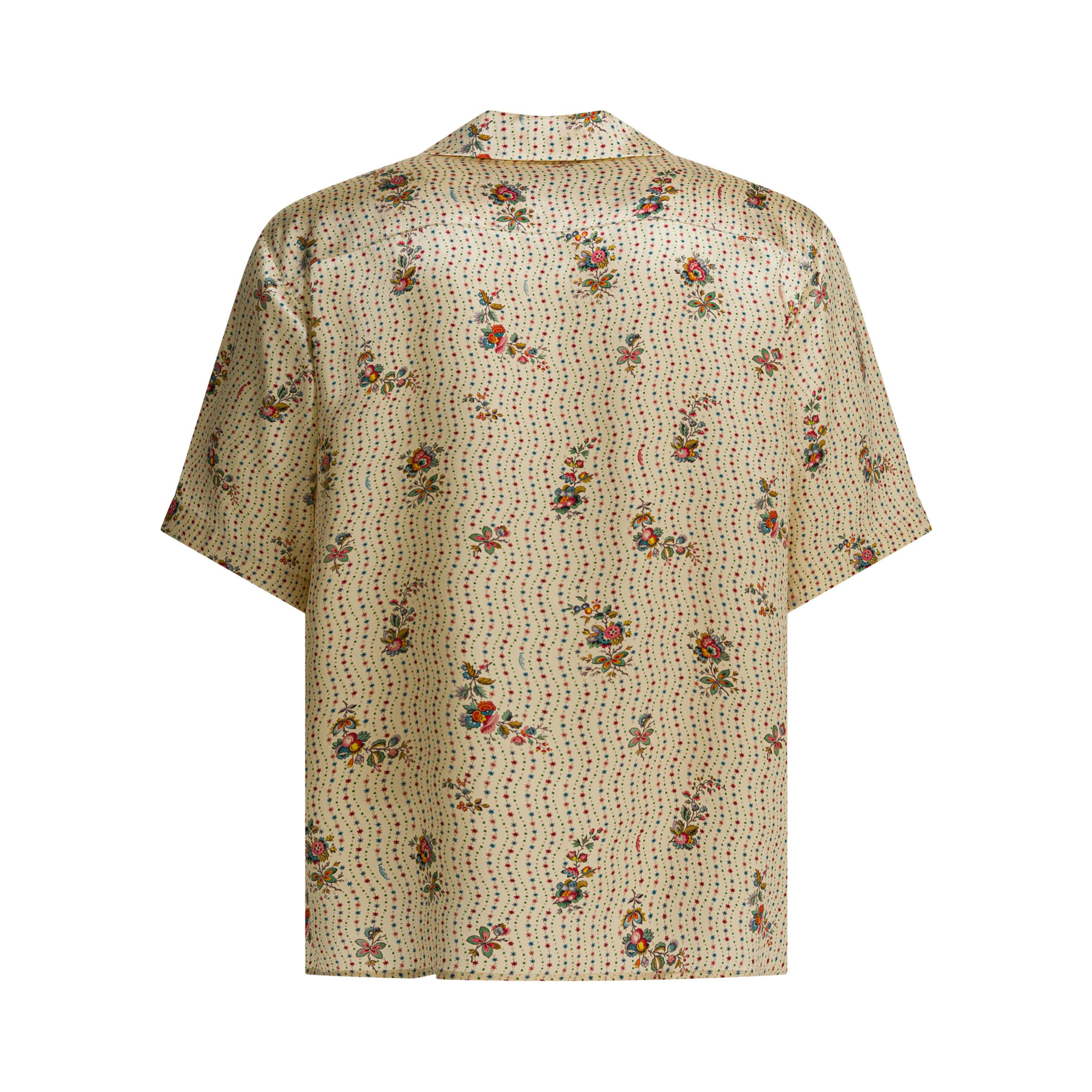 Silk bowling shirt