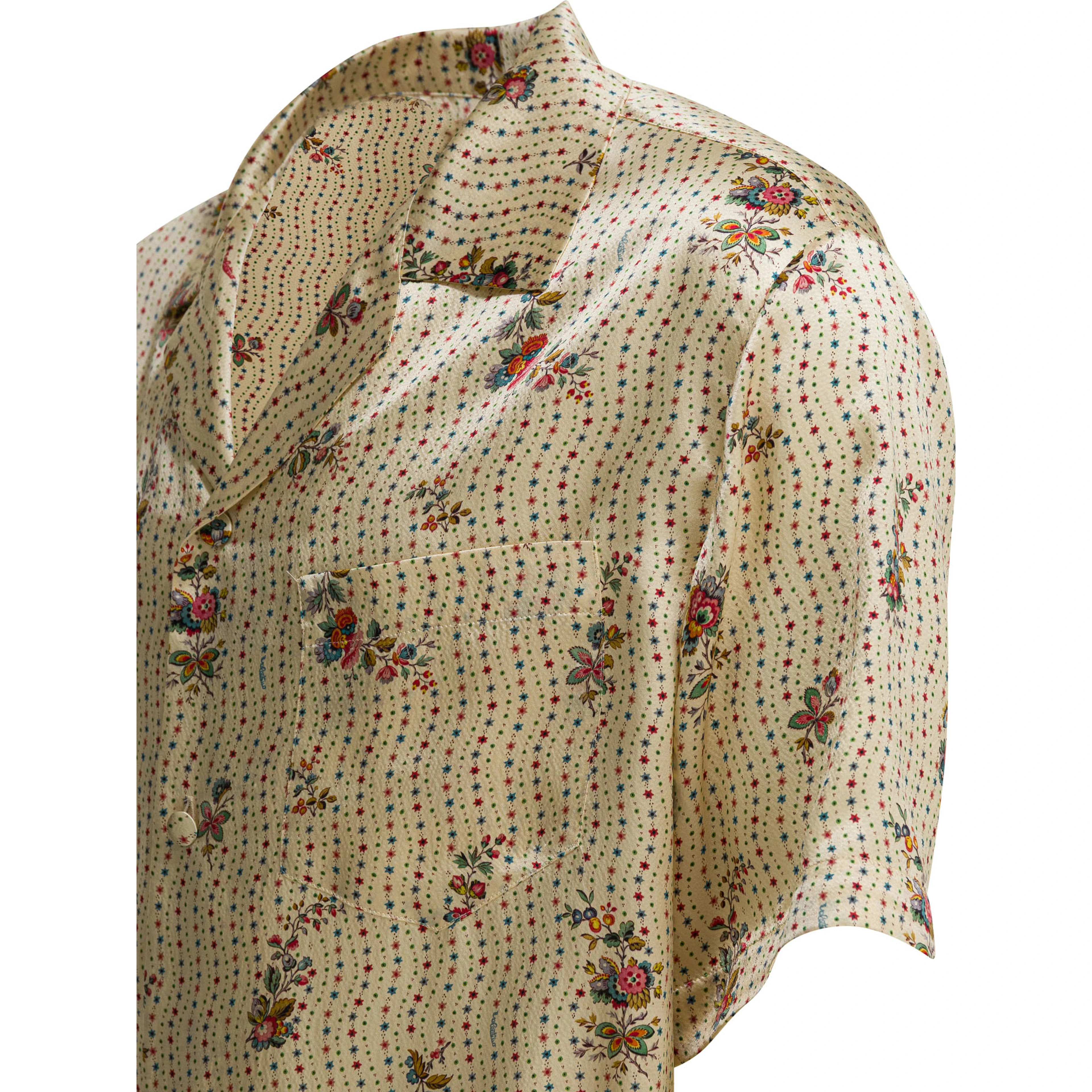 Silk bowling shirt