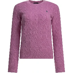Crew-neck sweater with logo