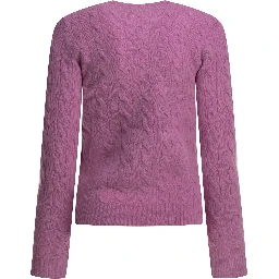 Crew-neck sweater with logo