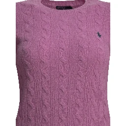 Crew-neck sweater with logo