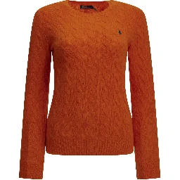 Crew-neck sweater with logo