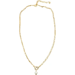 "Gancini" necklace with pearl