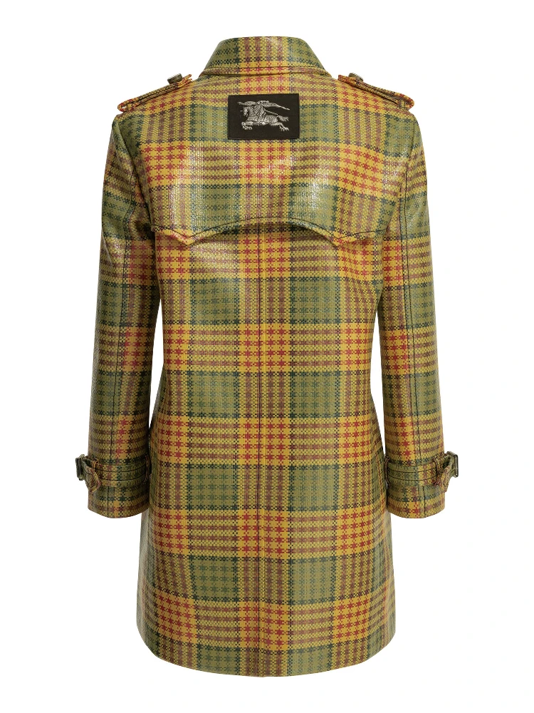 "Summerside Check" Trench coat alternative