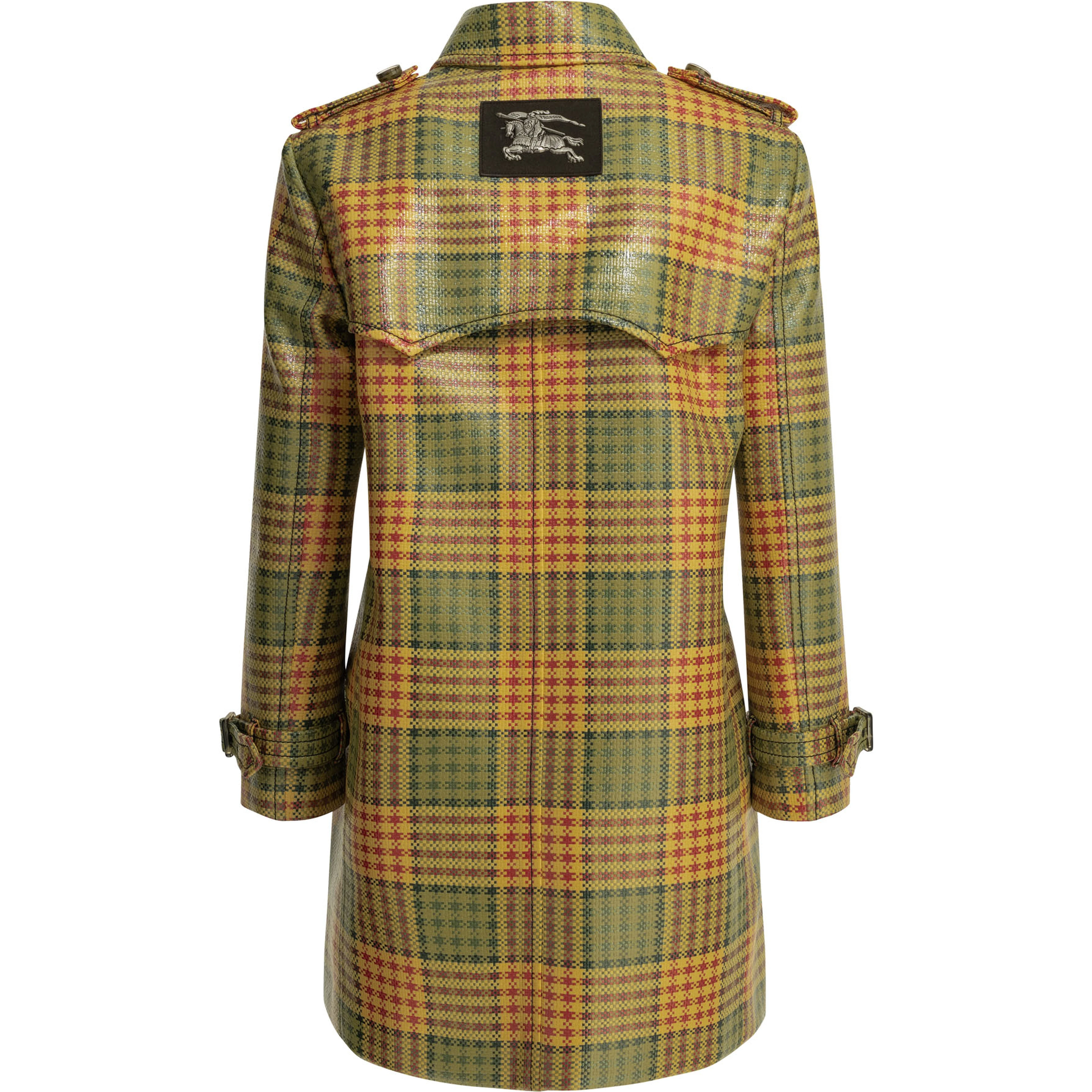 "Summerside Check" Trench coat