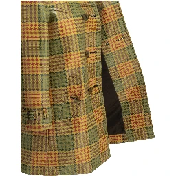 "Summerside Check" Trench coat