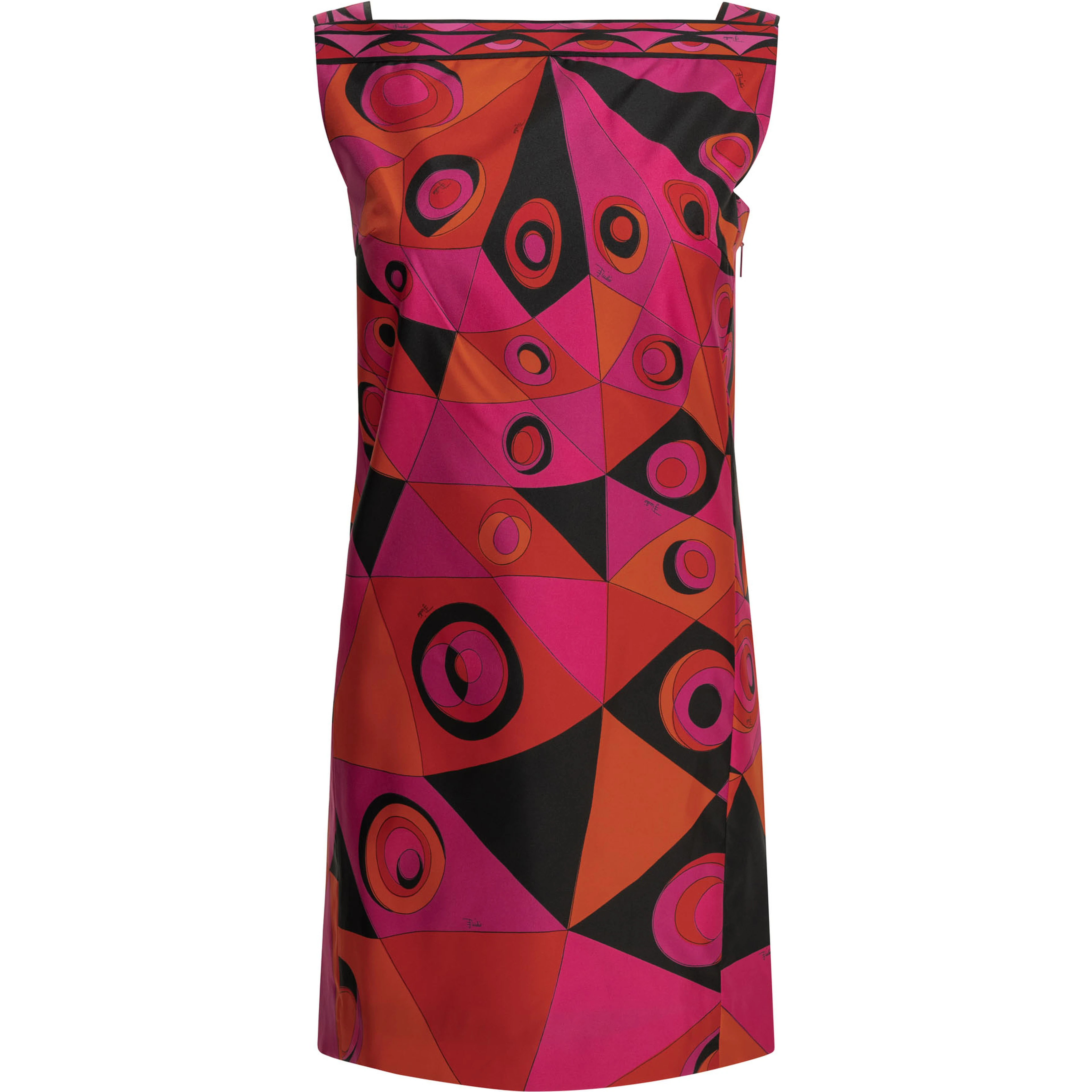 "Occhi" short dress