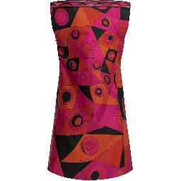 "Occhi" short dress