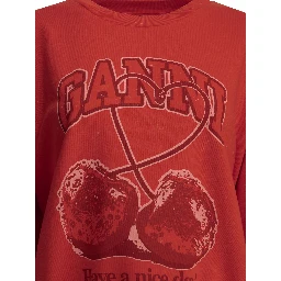 "Cherries" crewneck sweatshirt