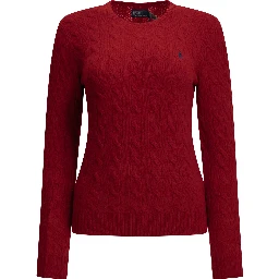 Crew-neck sweater with logo