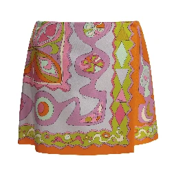 "Angoli" Wrap Skirt