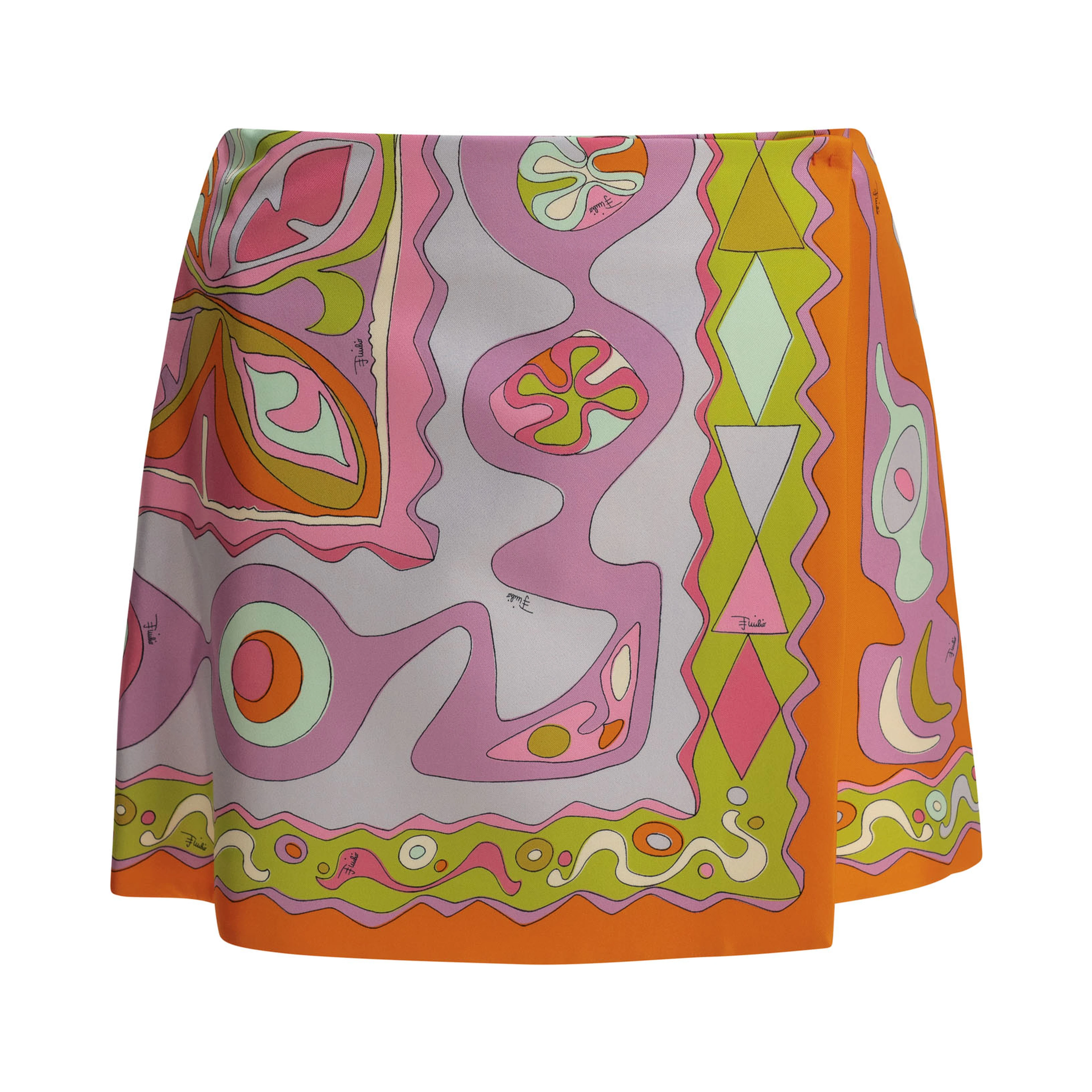 "Angoli" Wrap Skirt