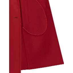Long wool and cashmere coat