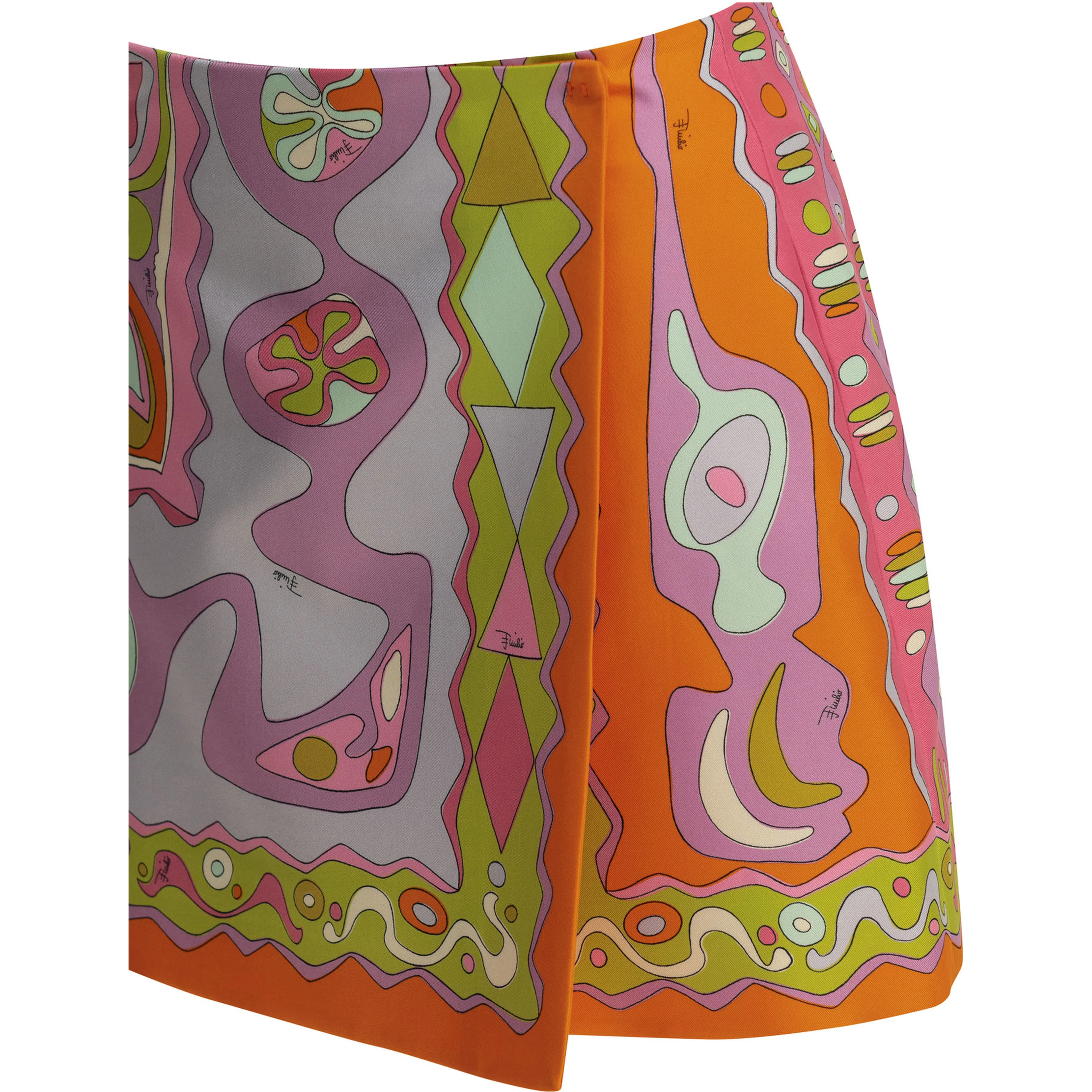 "Angoli" Wrap Skirt