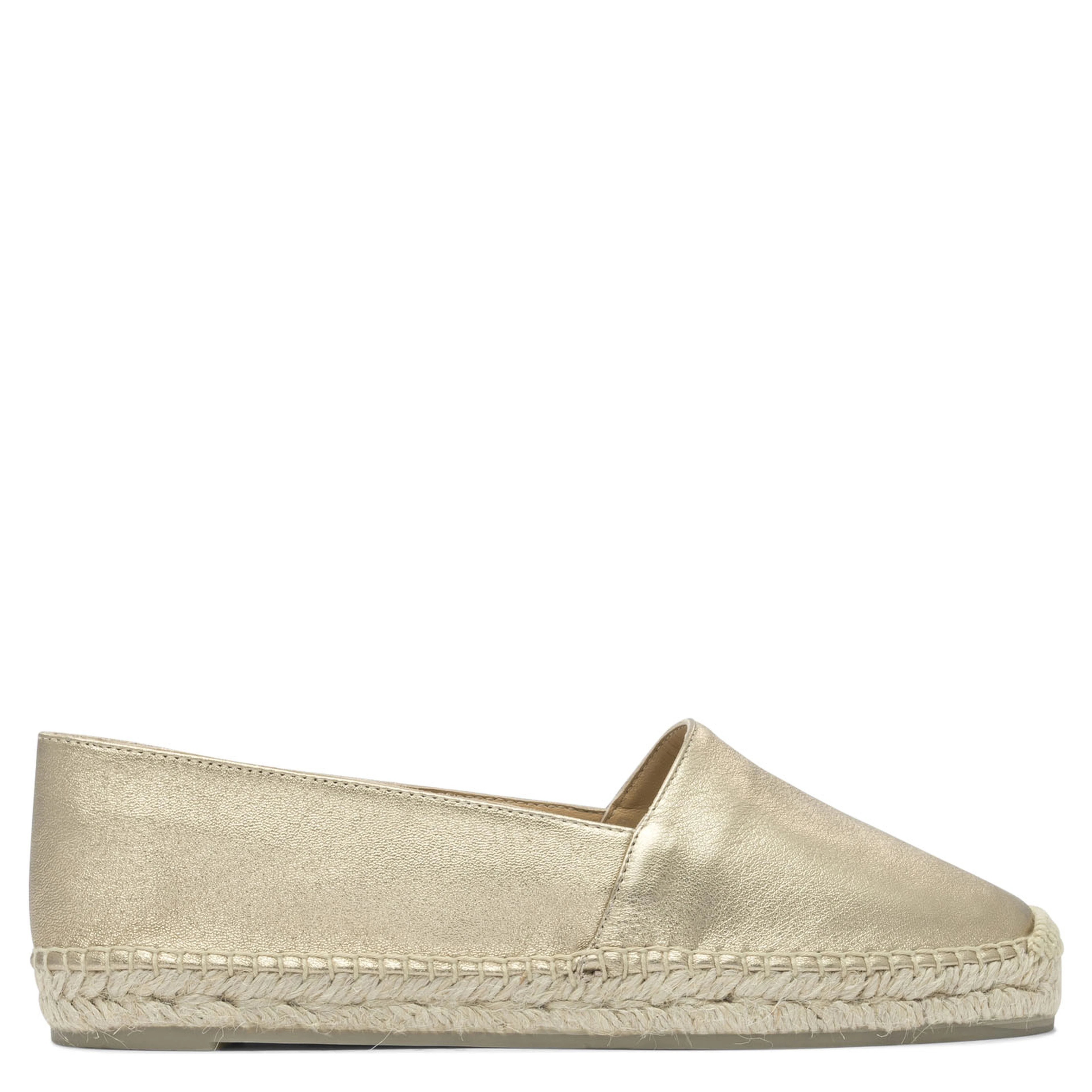 "Kenda" espadrilles in leather