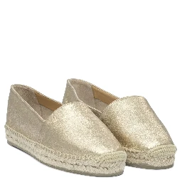 "Kenda" espadrilles in leather
