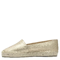 "Kenda" espadrilles in leather