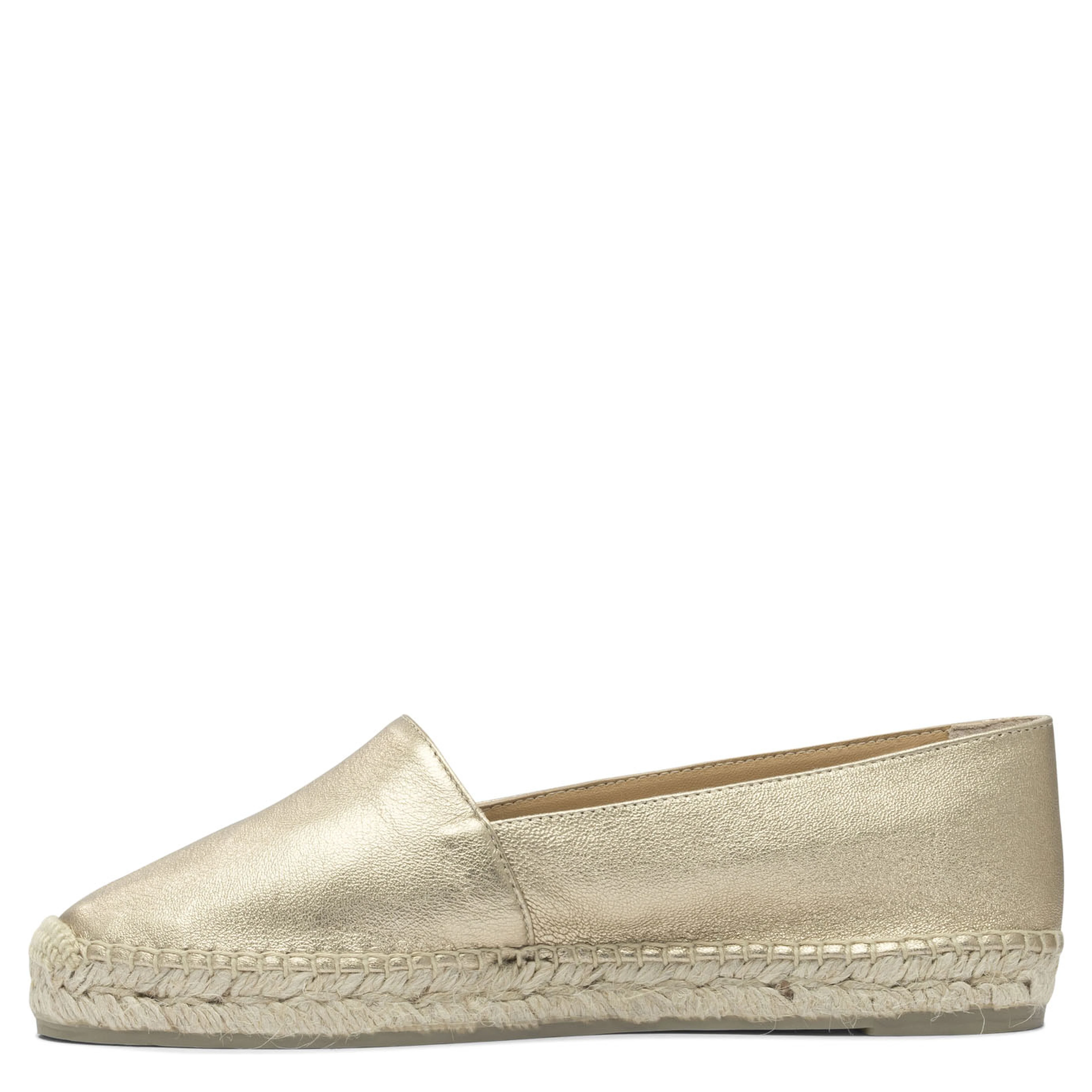 "Kenda" espadrilles in leather