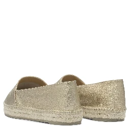 "Kenda" espadrilles in leather