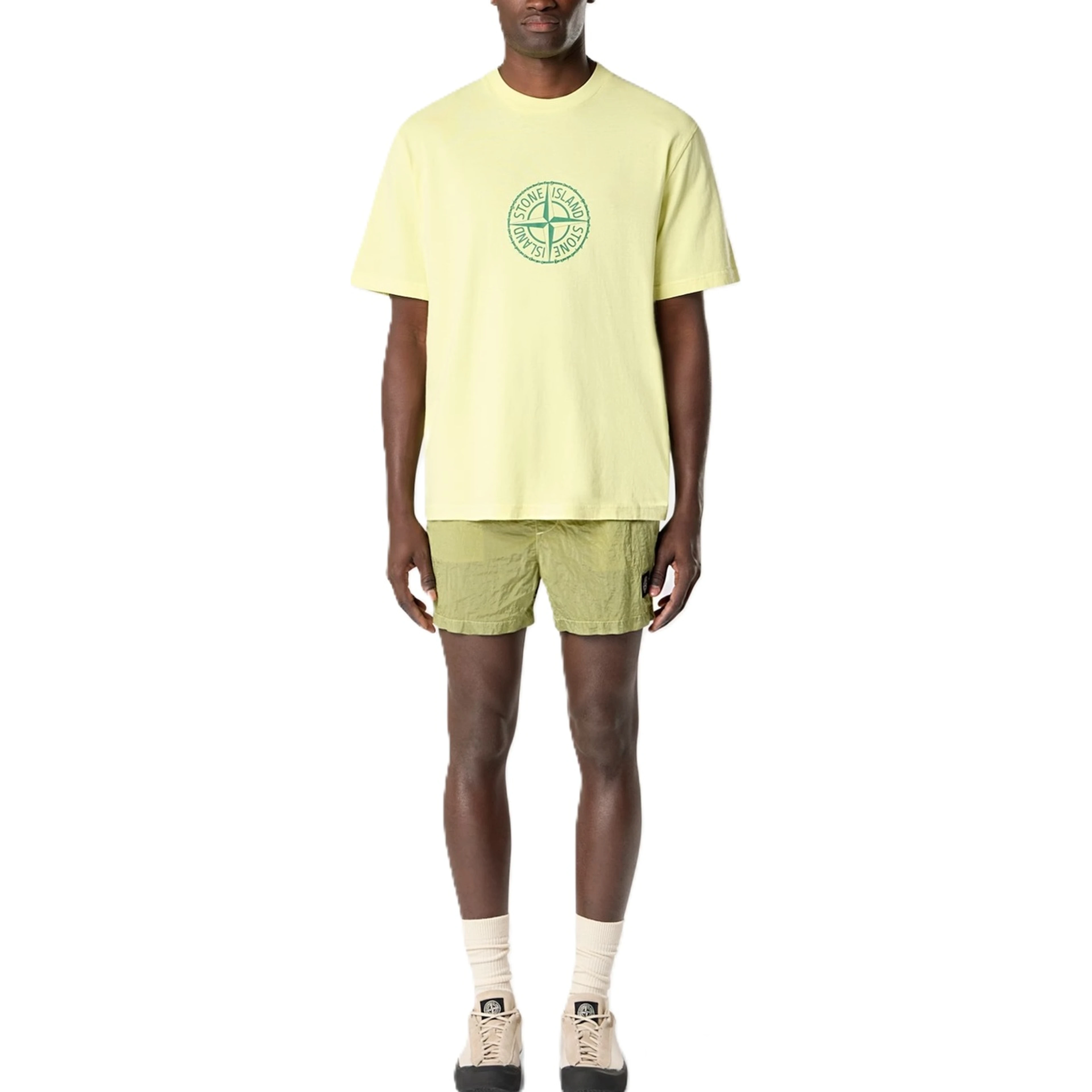 Stone Island T-shirts and Polos Yellow