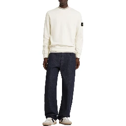 Stone Island Sweaters White
