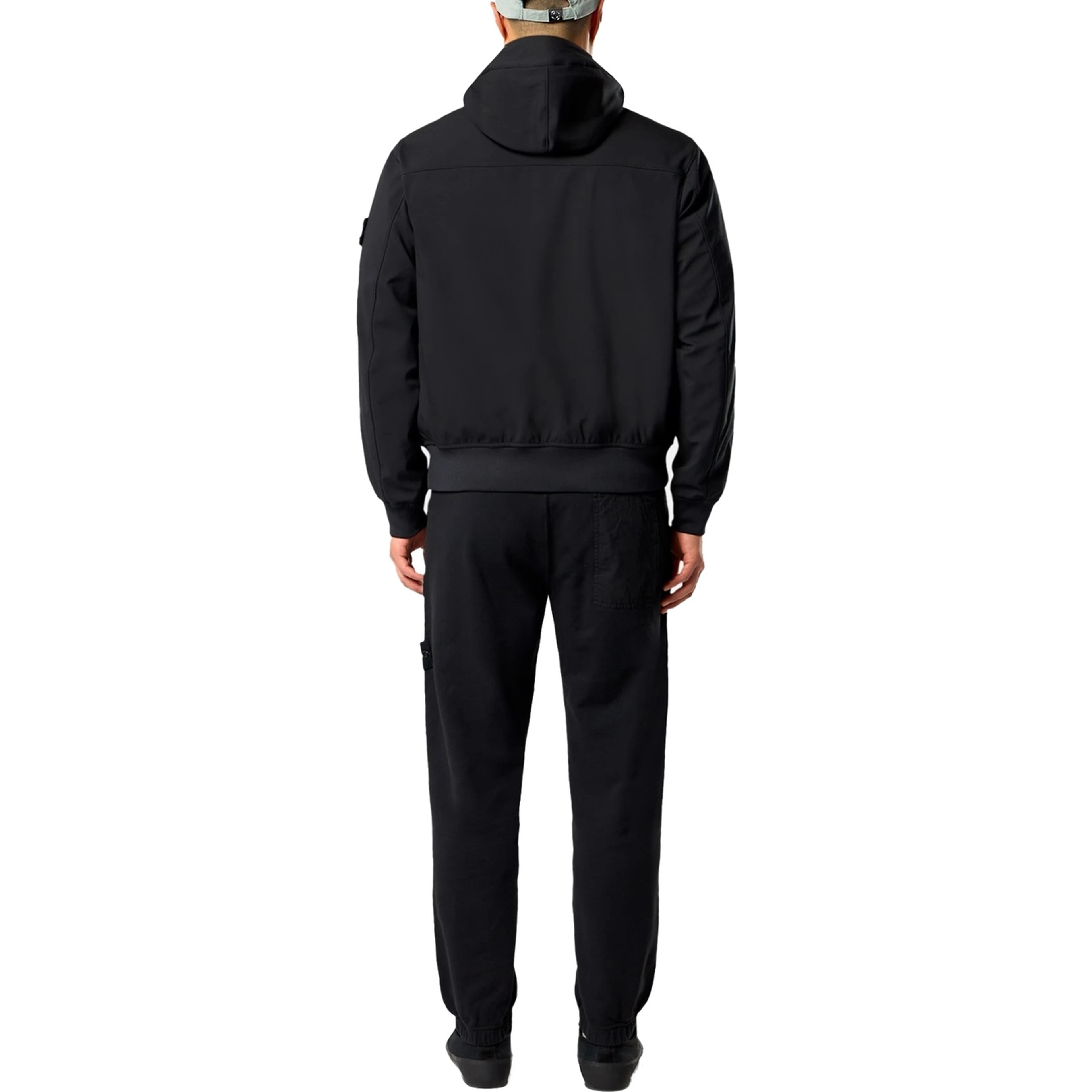 Stone Island Coats Black