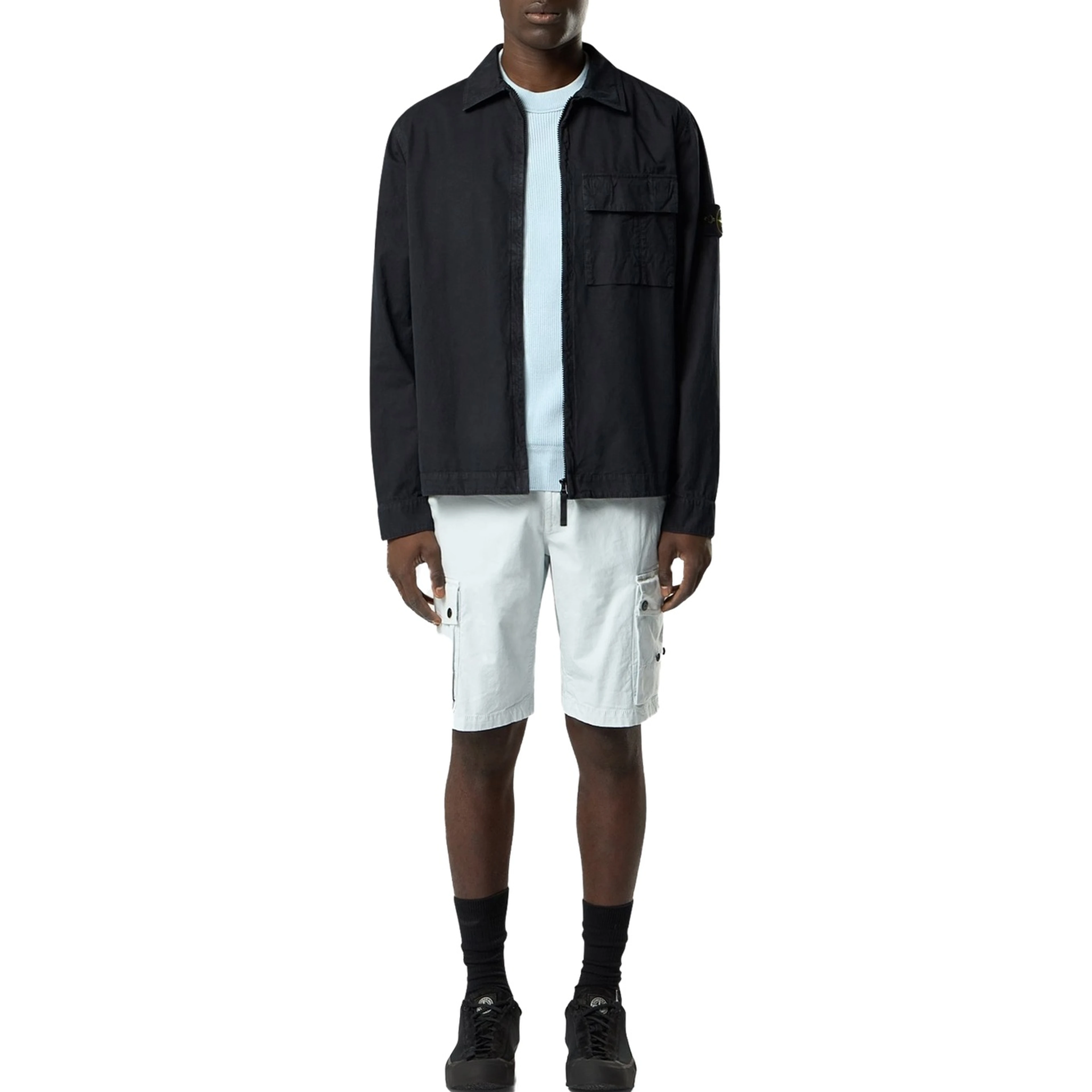 Stone Island Shirts Blue