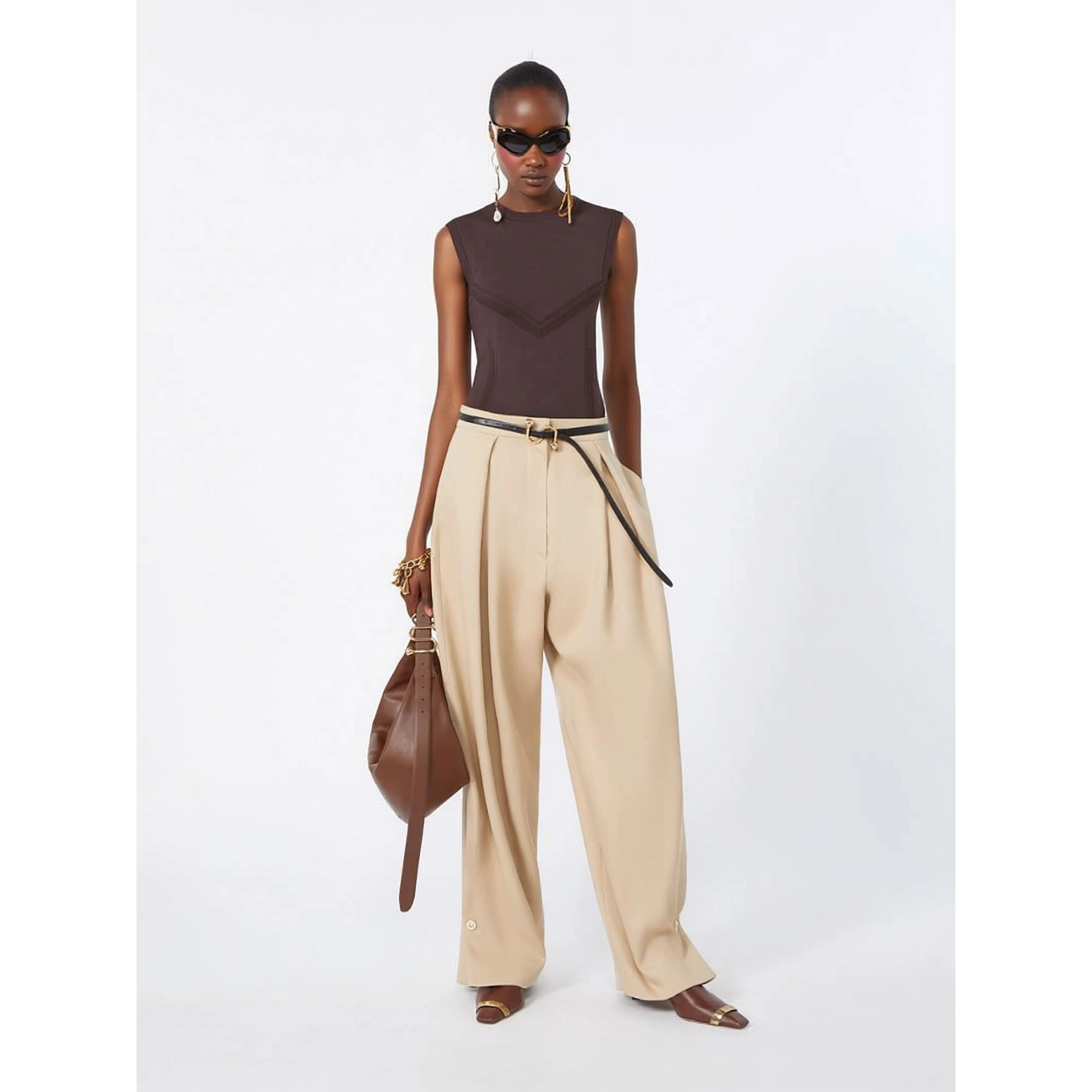SPORTMAX SPXVINCI trousers