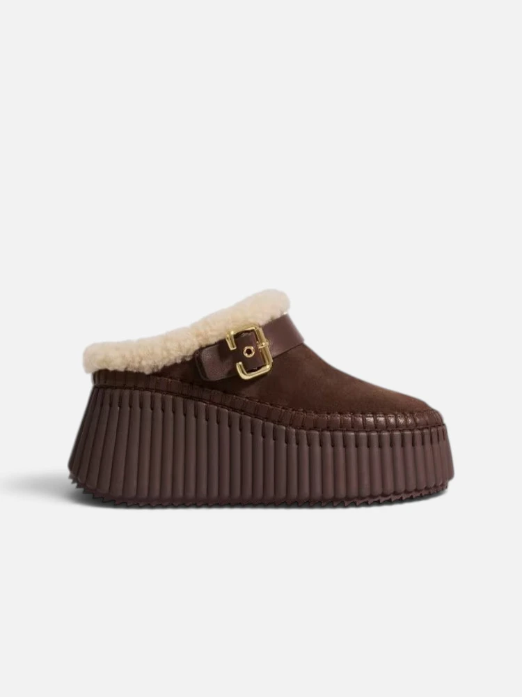 CHLOÉ NAMA slippers