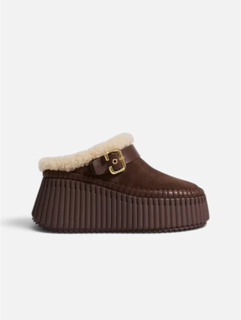 CHLOÉ NAMA slippers