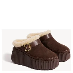 CHLOÉ NAMA slippers