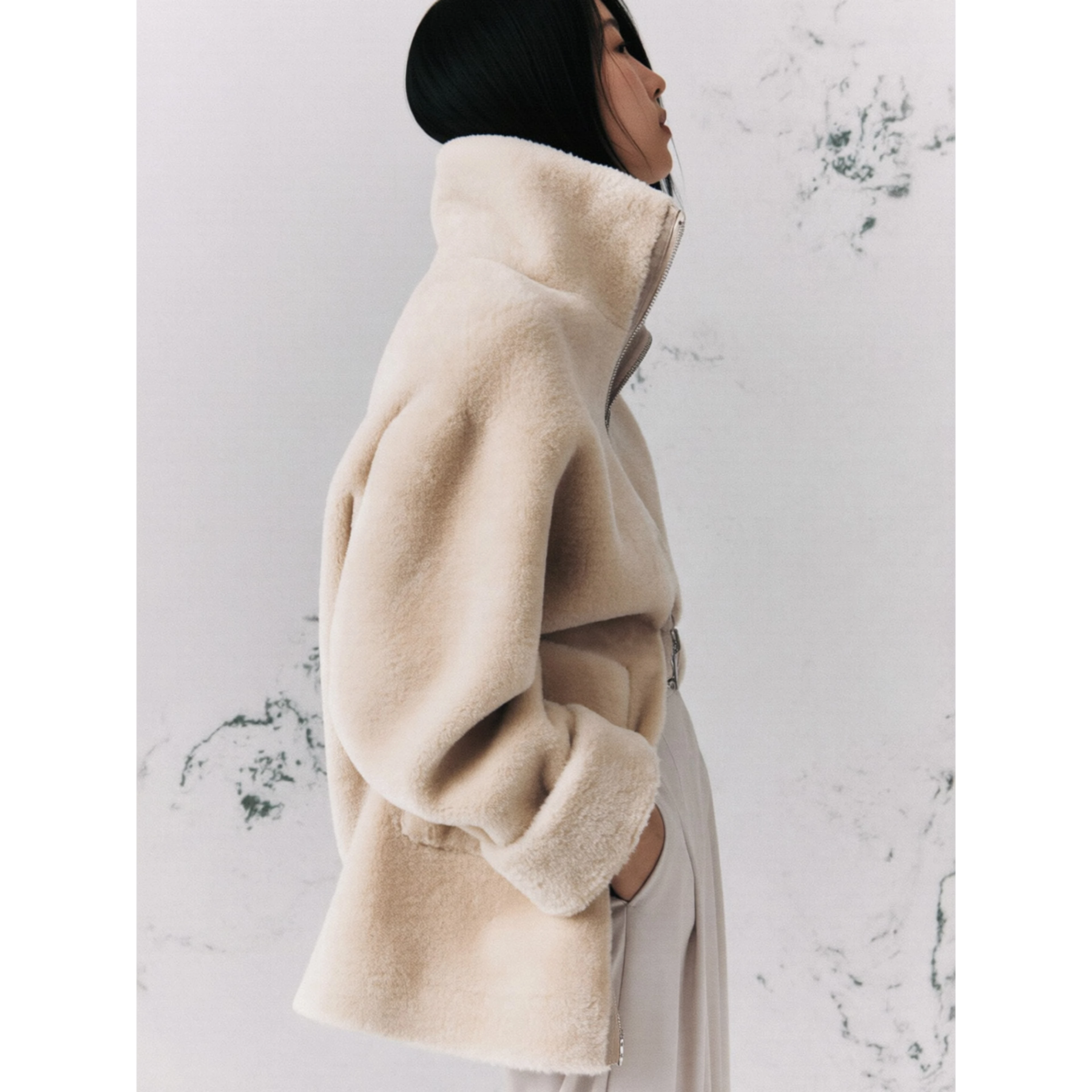 MARELLA MLLGIOVANE fur coat