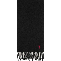 Ami Alexandre Matiussi Scarfs Black