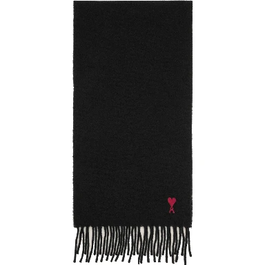 Ami Alexandre Matiussi Scarfs Black