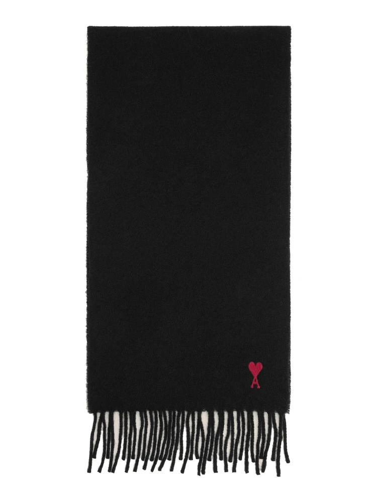 Ami Alexandre Matiussi Scarfs Black
