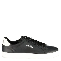 Black Polyester Men's Sneaker