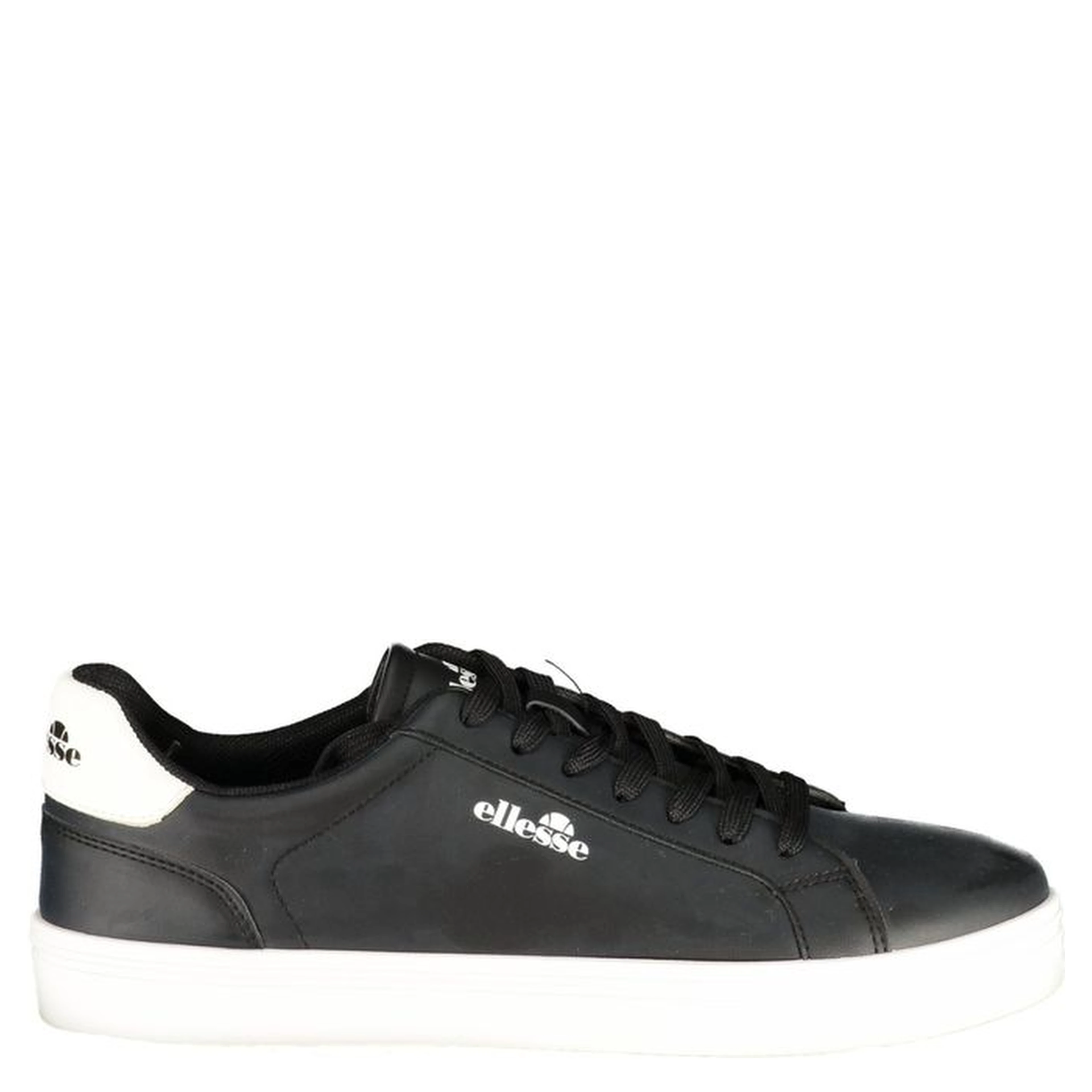 Black Polyester Men's Sneaker
