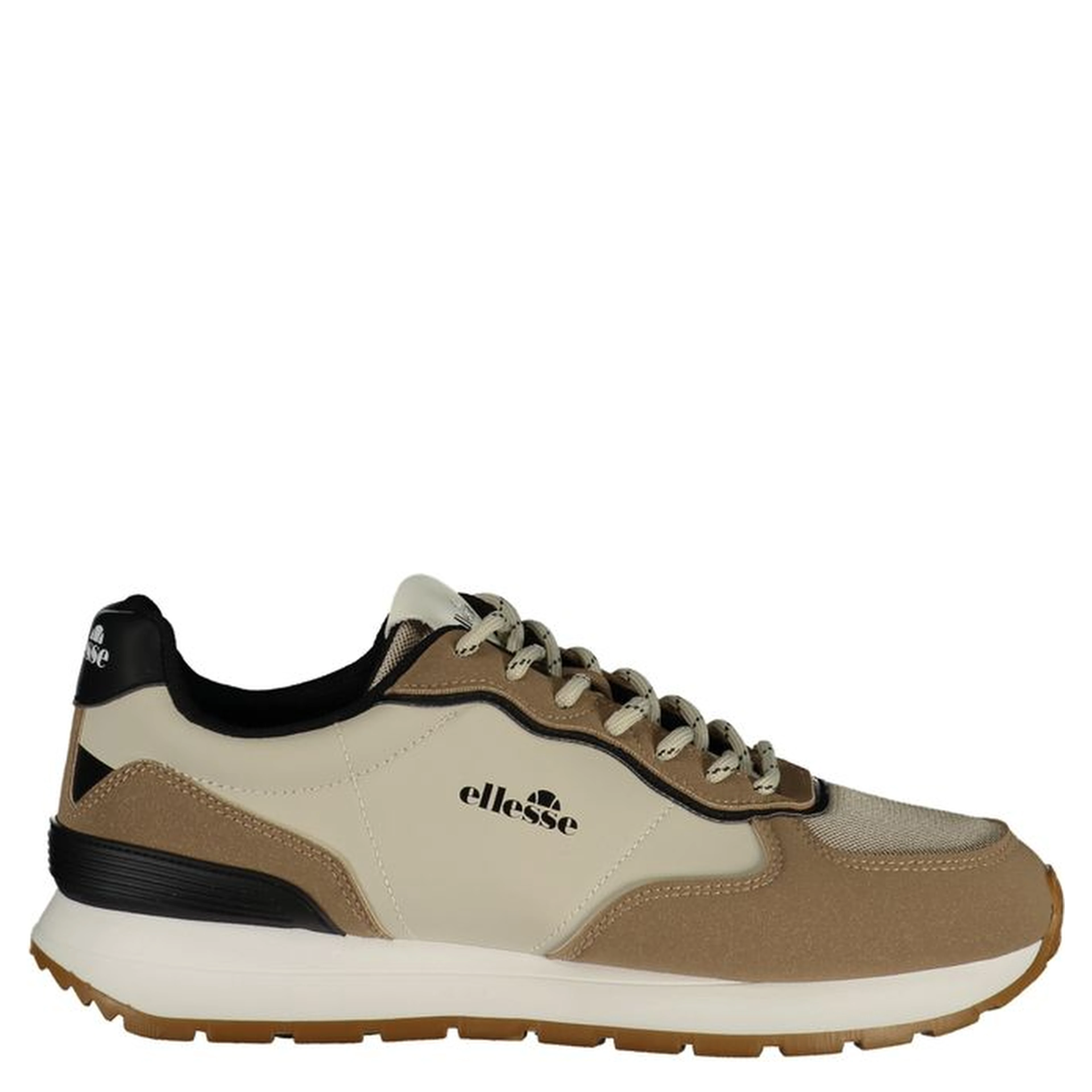 Beige Fabric Men's Sneaker