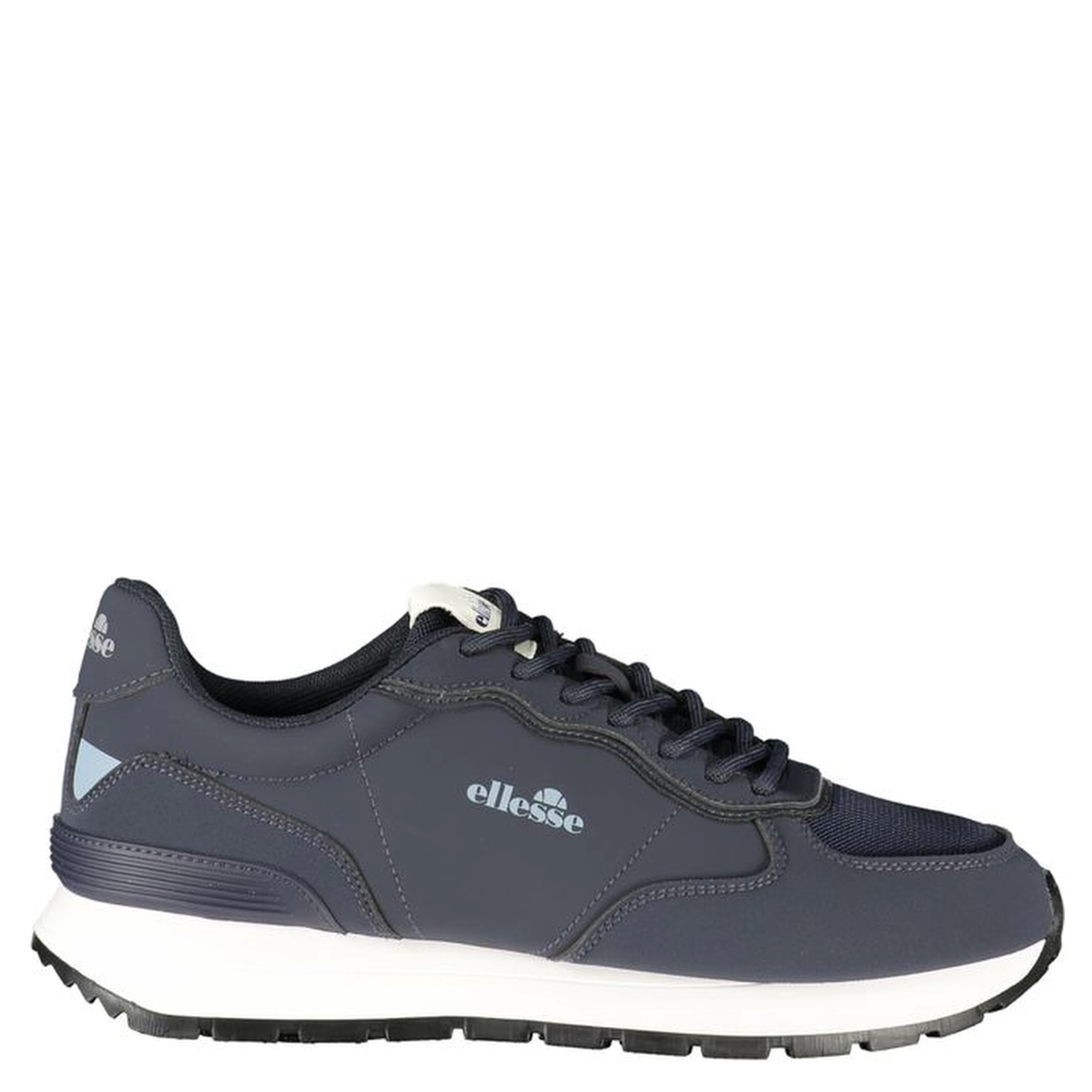 Blue Polyester Men's Sneaker
