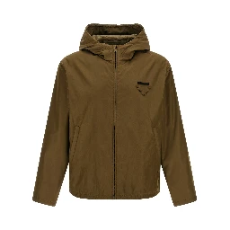Bicolor Polyamide Shell Jacket