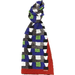 Multicolor Silk Scarf
