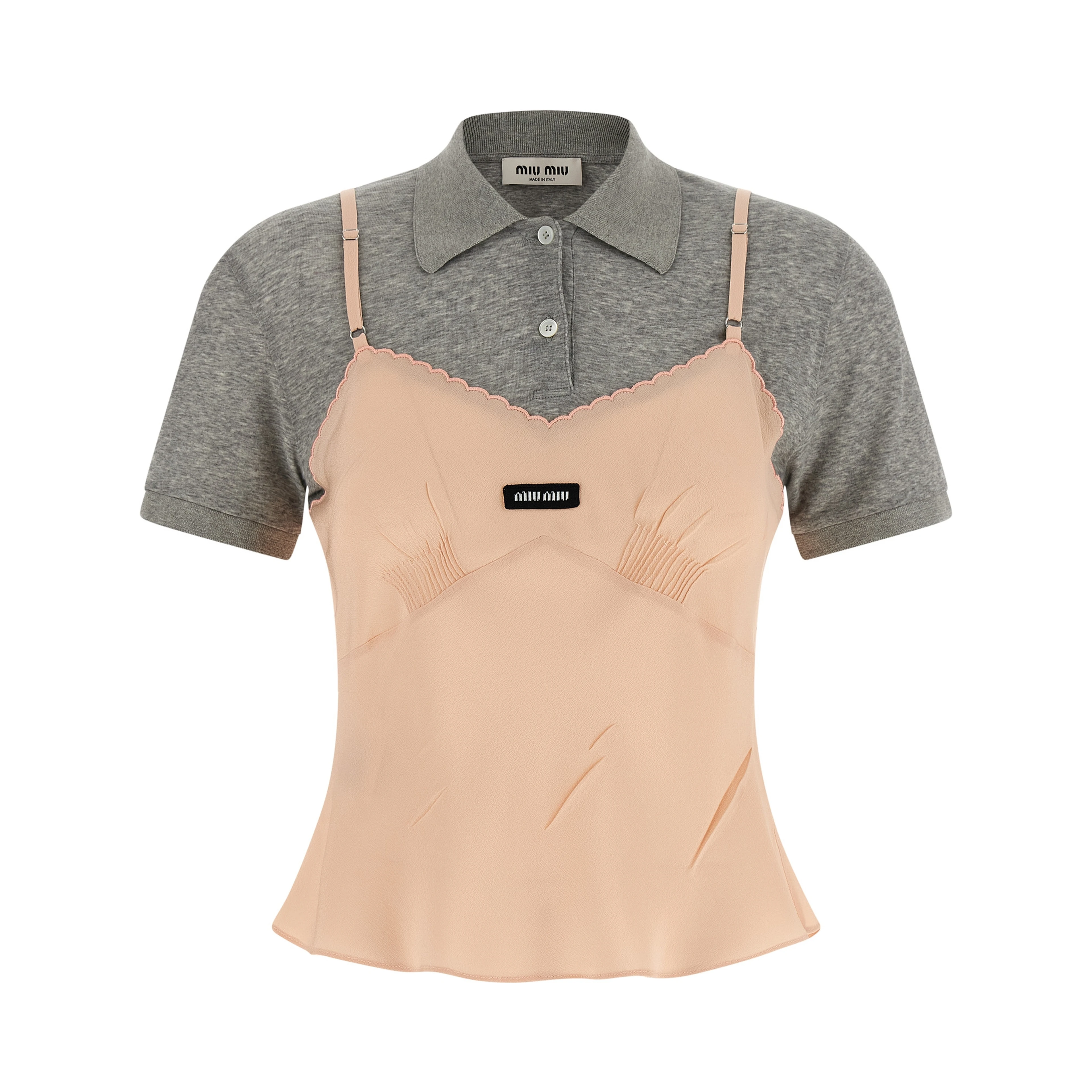 Multicolor Silk Shortsleeve Shirt