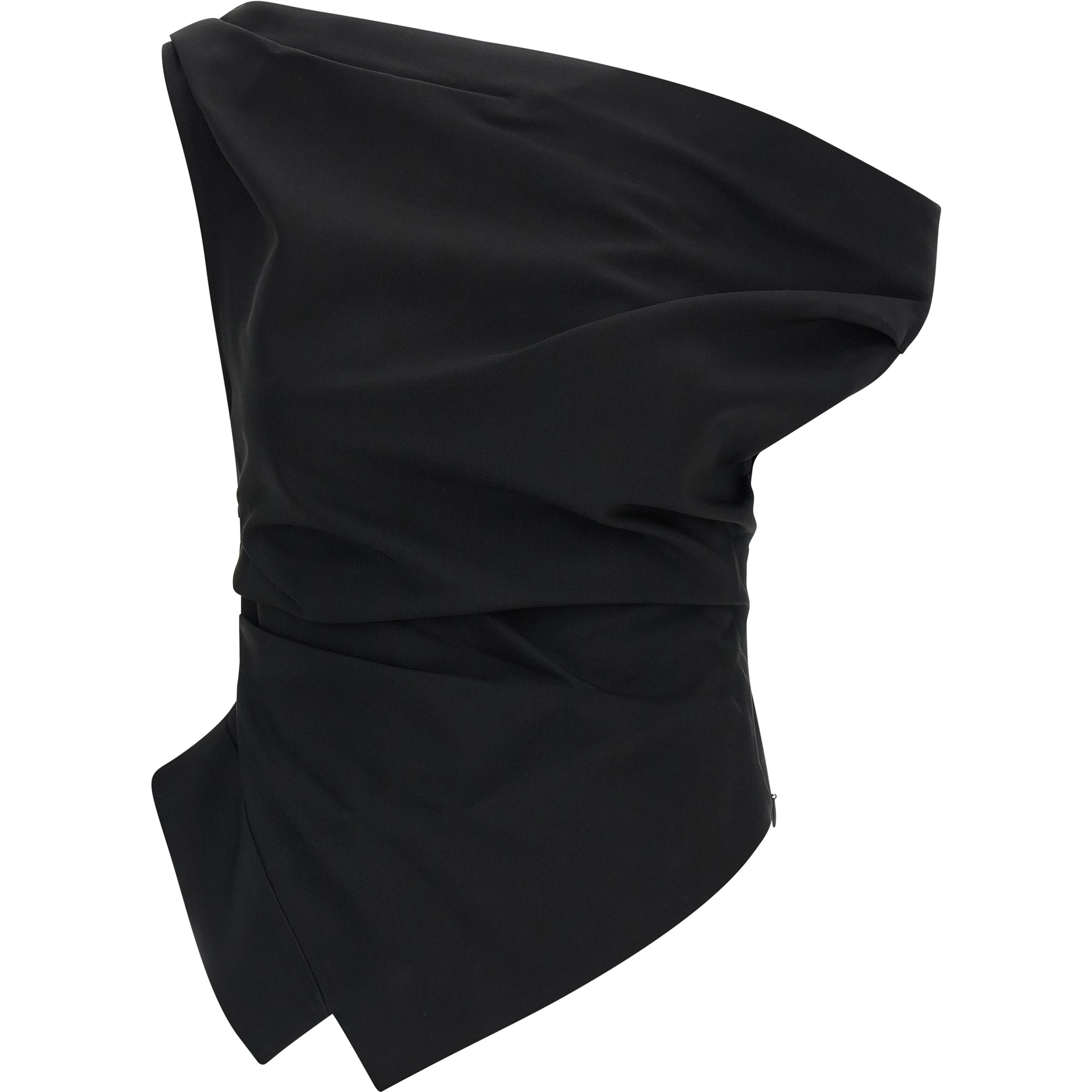 Black Viscose Tank Tops