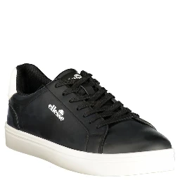 Black Polyester Men's Sneaker