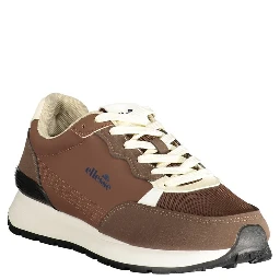 Brown Polyurethane Men's Sneaker