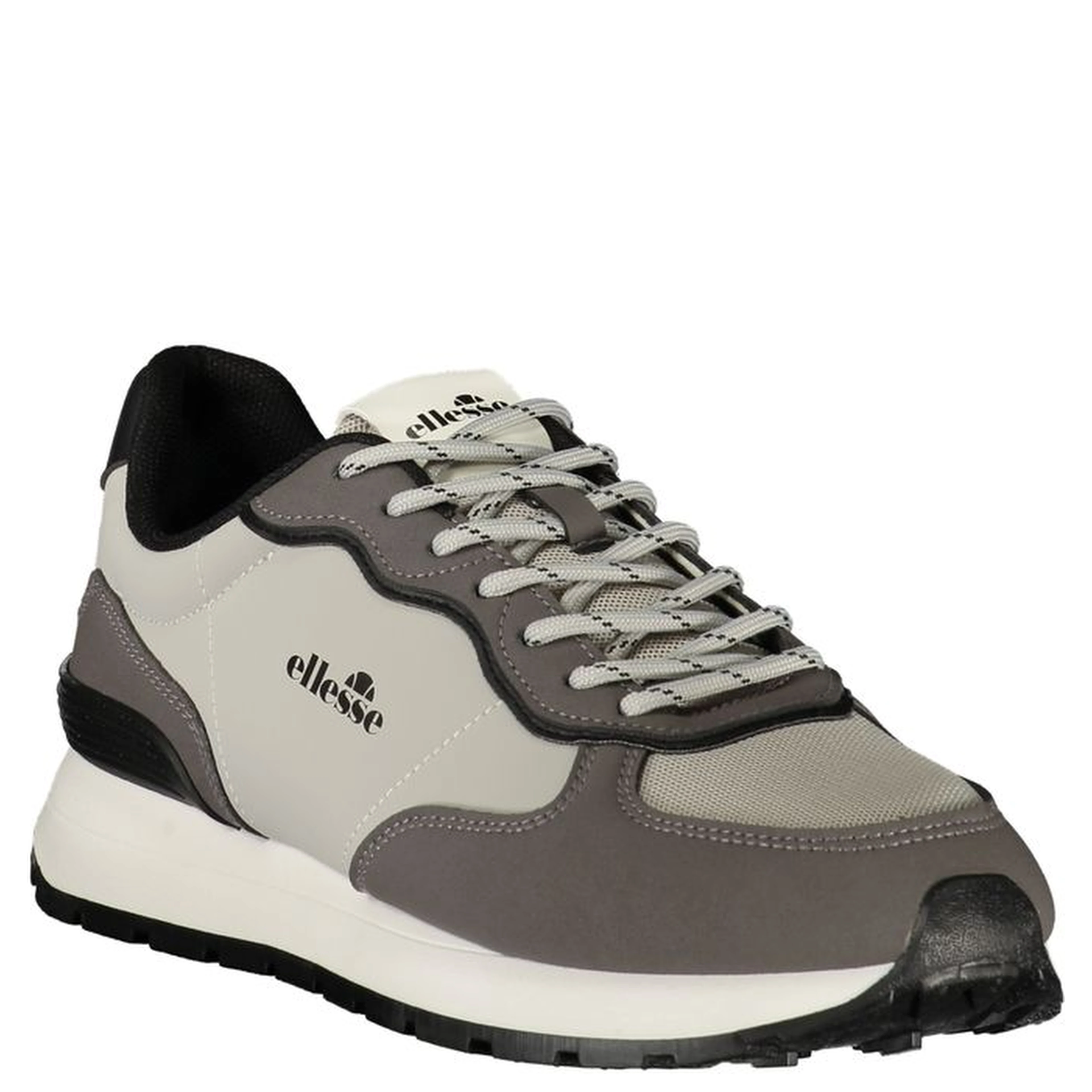 Gray Polyester Men's Sneaker