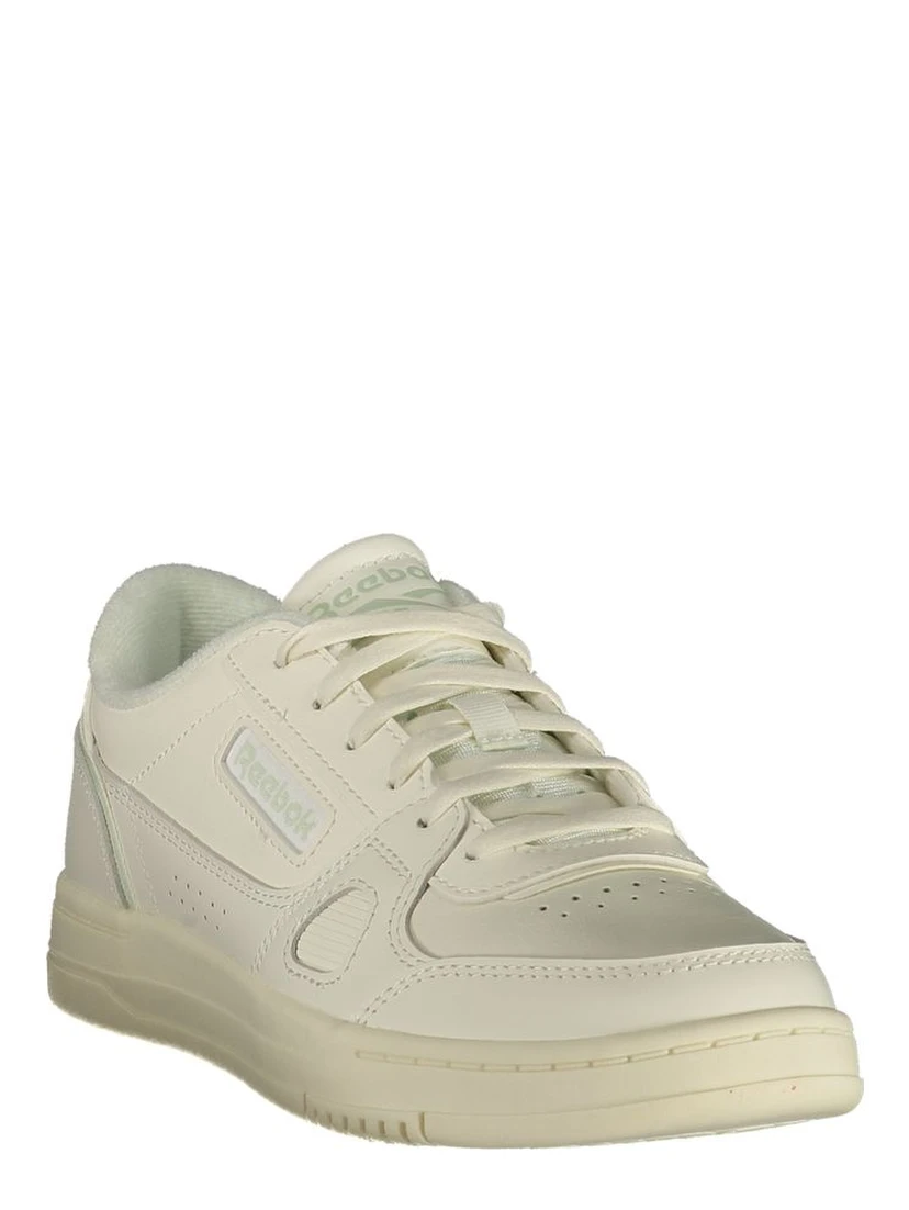 White Polyurethane Women's Sneaker