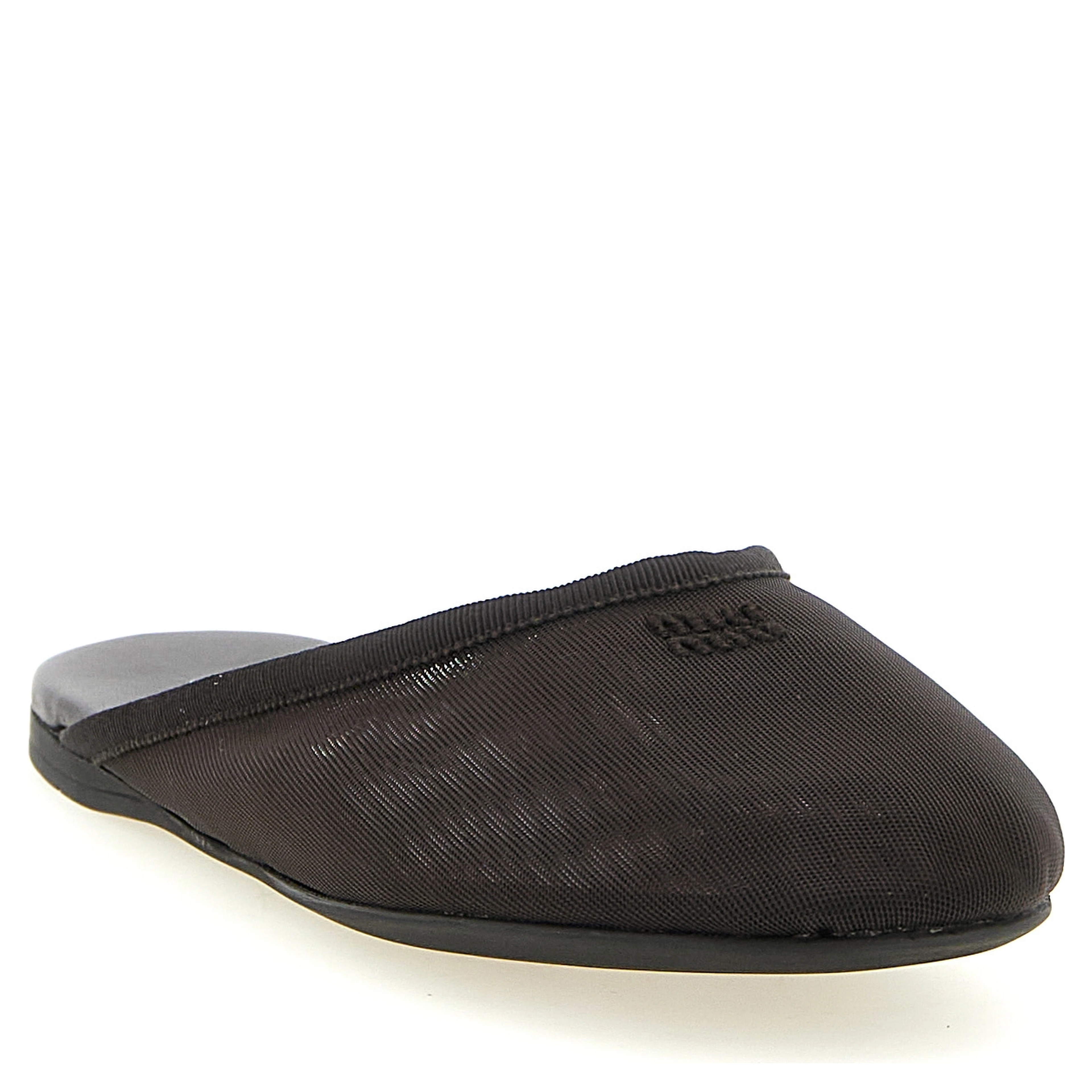 Black Recycled Polyester Flats